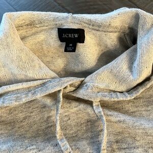 Jcrew men’s grey pull over hoodie
